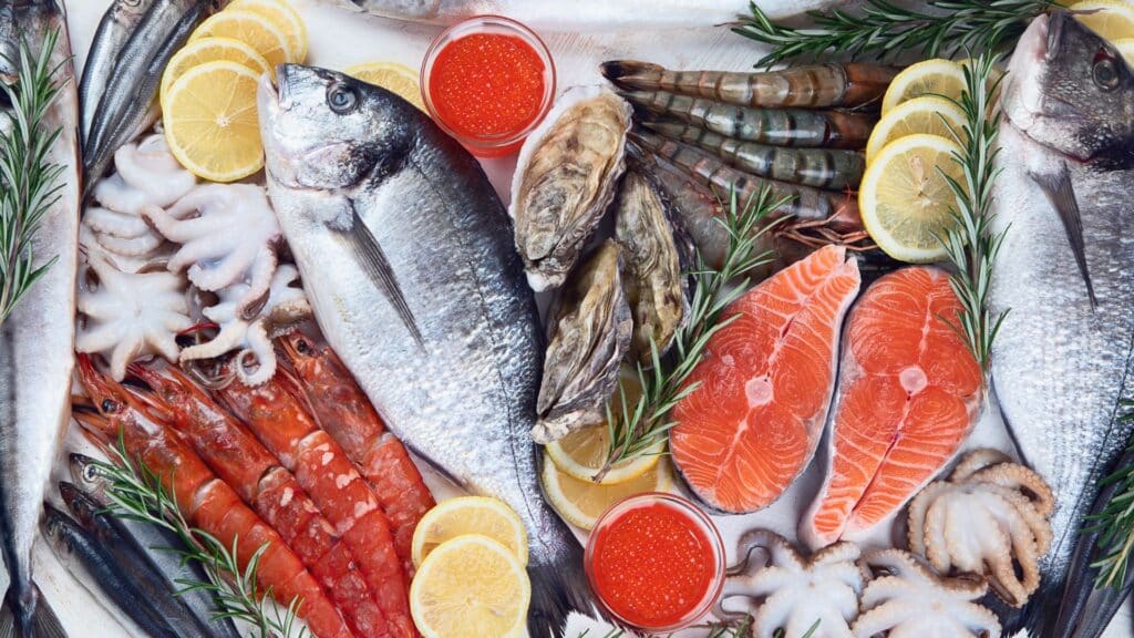 sustainably sourced seafood for sale at Ixchel