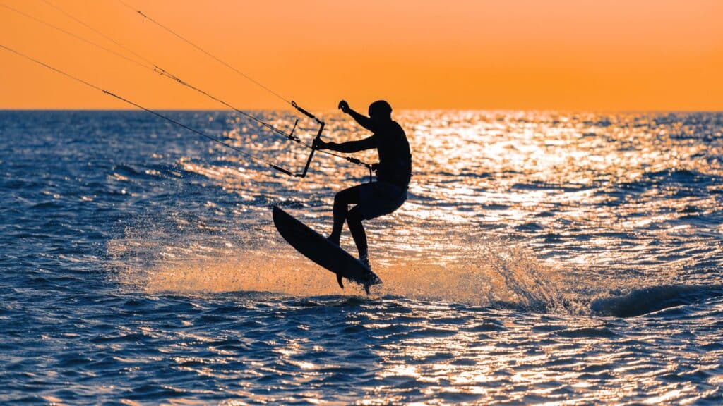 kitesurfing in el cuyo